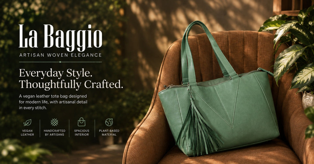 Vegan leather tote bags for everyday use