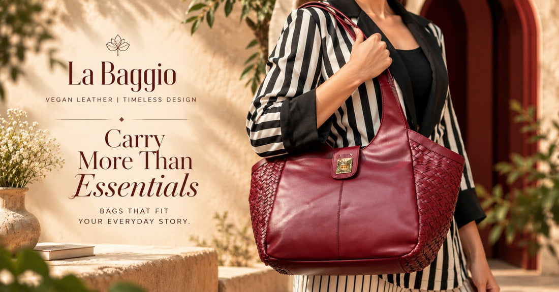 Why Merlot Vegan Leather Bags Pair With More Outfits Than Plain Black