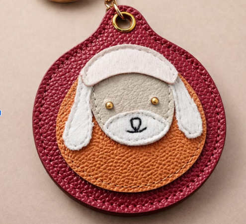 DOGGY ROUND CHARM